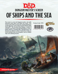 Of Ships and the Sea: Dungeon Master's Screen